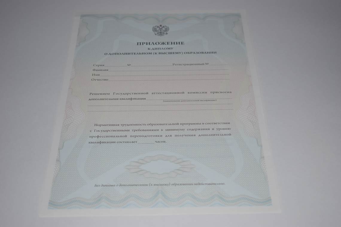 Диплом MBA 2011-2025 в Ноябрьске приложение